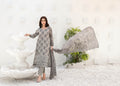 Silfira D-3599 Cutwork Embroidered Unstitched Lawn Suit - Silfira unstitched lawn suit image 1