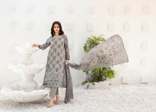 Silfira D-3599 Grey Dress image 1