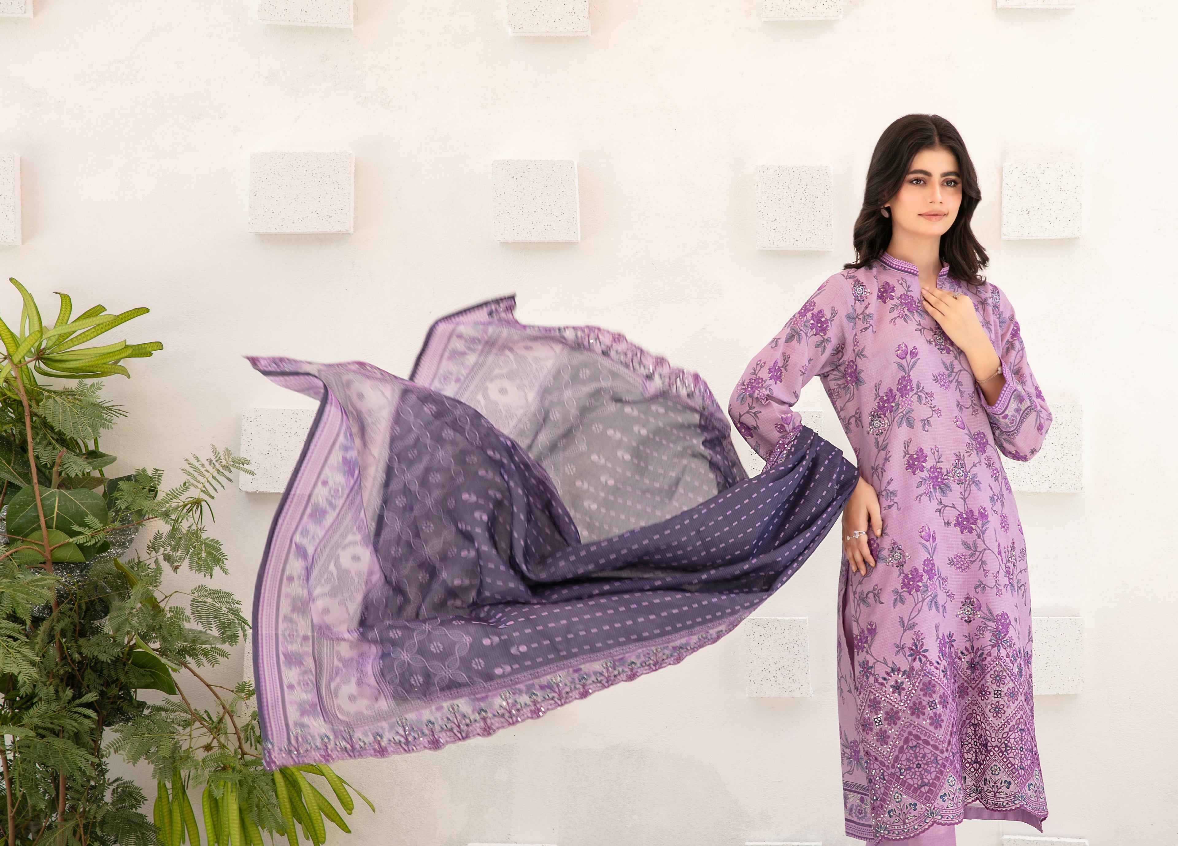 Silfira D-3606 Lilac Dress image 1