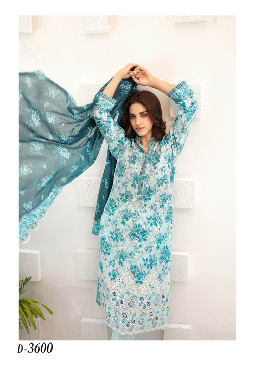 Silfira D-3600 Aqua Dress image 2