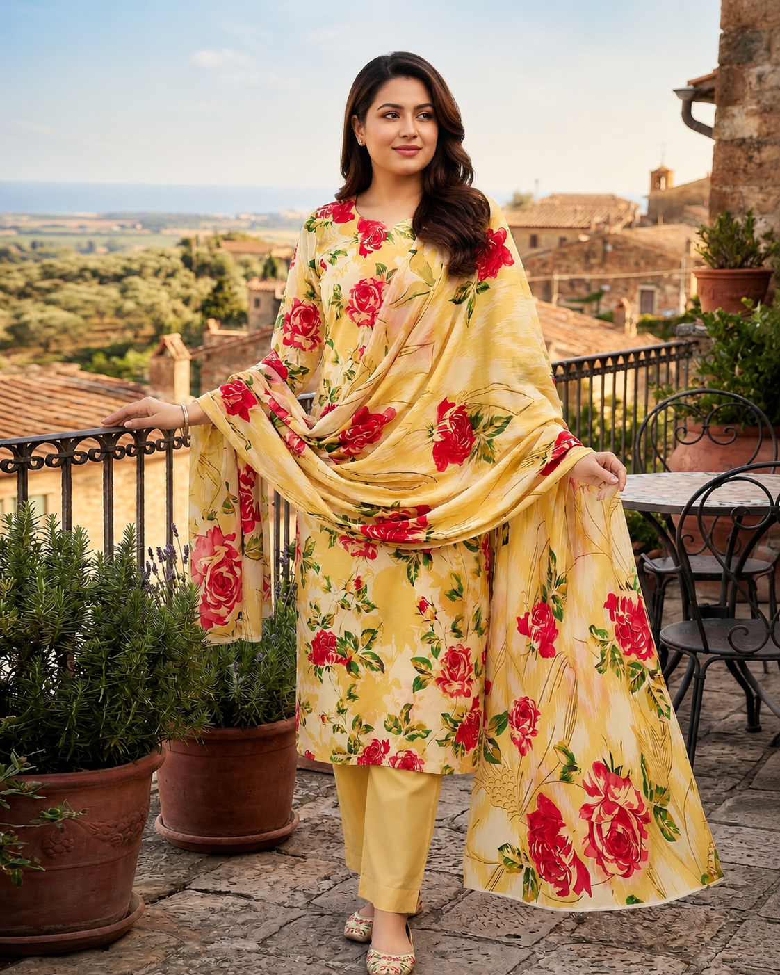 LAILA Printed Lawn Design 01 Unstitched Lawn Suit
