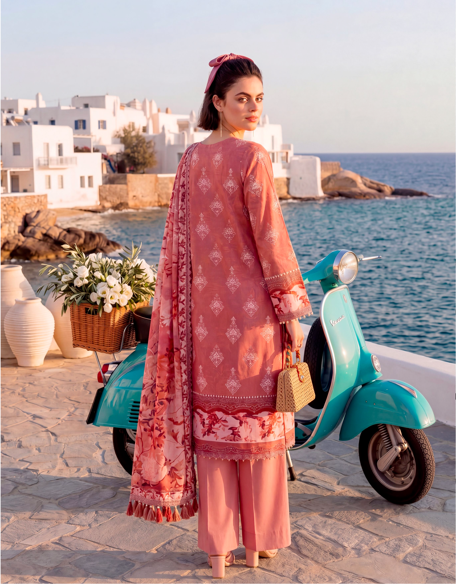 Abisha Fabrics Ethnic Prints Vol-73 — Garden Gates