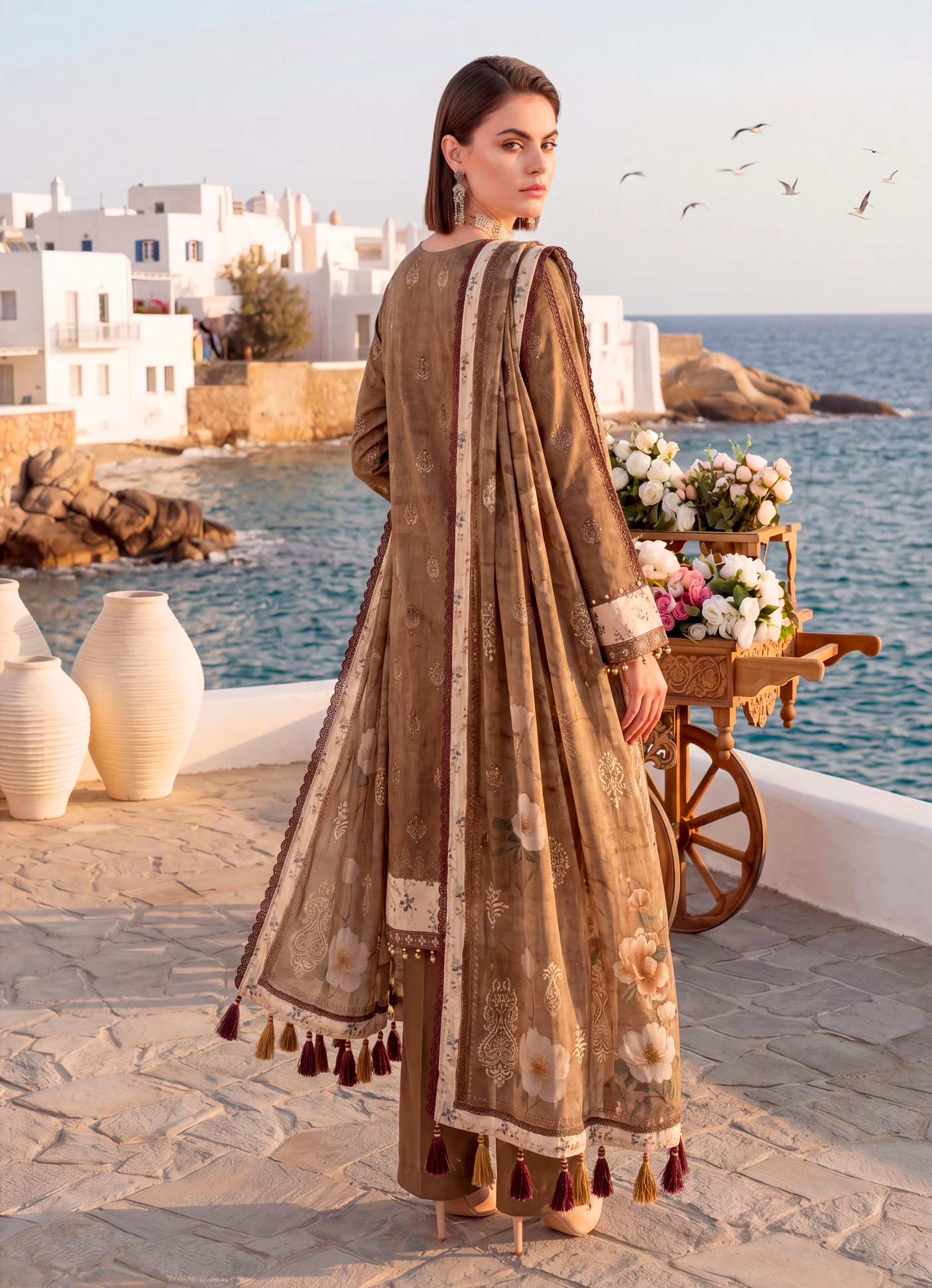Abisha Fabrics Ethnic Prints Vol-73 — Dazzle