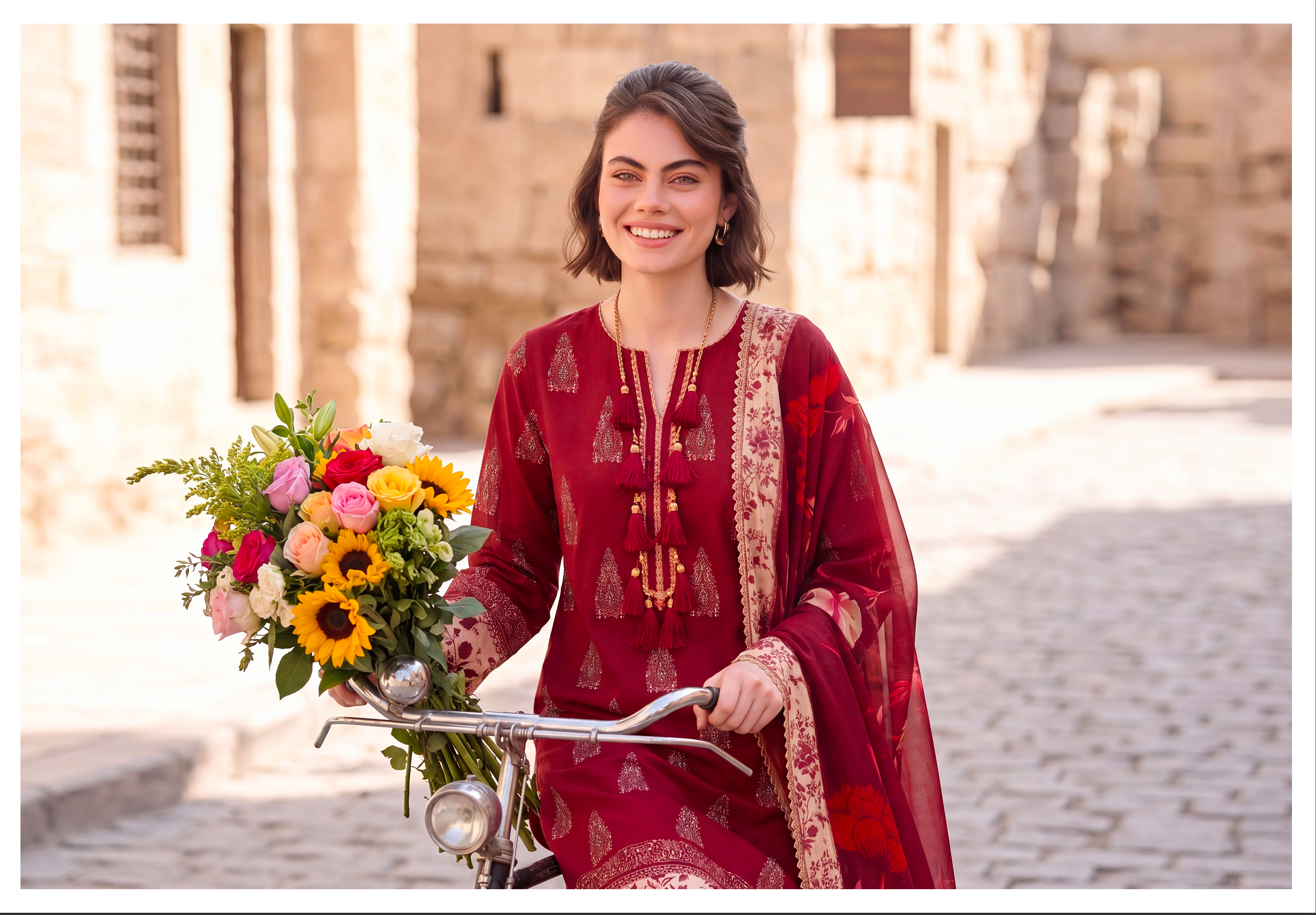 Abisha Fabrics Ethnic Prints Vol-73 — Melding Times