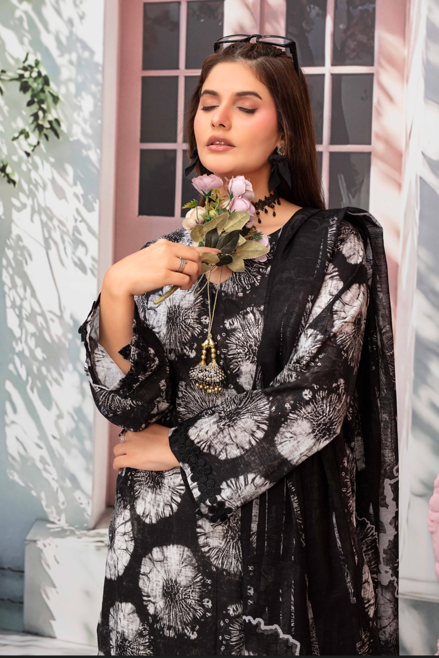 Gull-E-Rukh Milky Book 650 Design 02 Unstitched Lawn Suit - Gull-E-Rukh unstitched lawn suit image 4