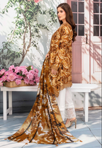 Gull-E-Rukh Milky Book 650 Design 06 Unstitched Lawn Suit - Gull-E-Rukh unstitched lawn suit image 5