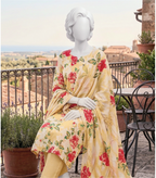 LAILA Printed Lawn Design 01 Unstitched Lawn Suit - LAILA unstitched lawn suit image 2