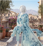 LAILA Printed Lawn Design 06 Unstitched Lawn Suit - LAILA unstitched lawn suit image 3