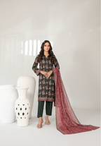 Mehza Vol-2 D-3236 (Forest Green Floral)
