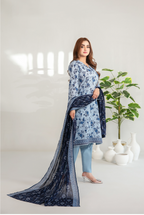 Mehza Vol-2 D-3240 (Indigo Floral)