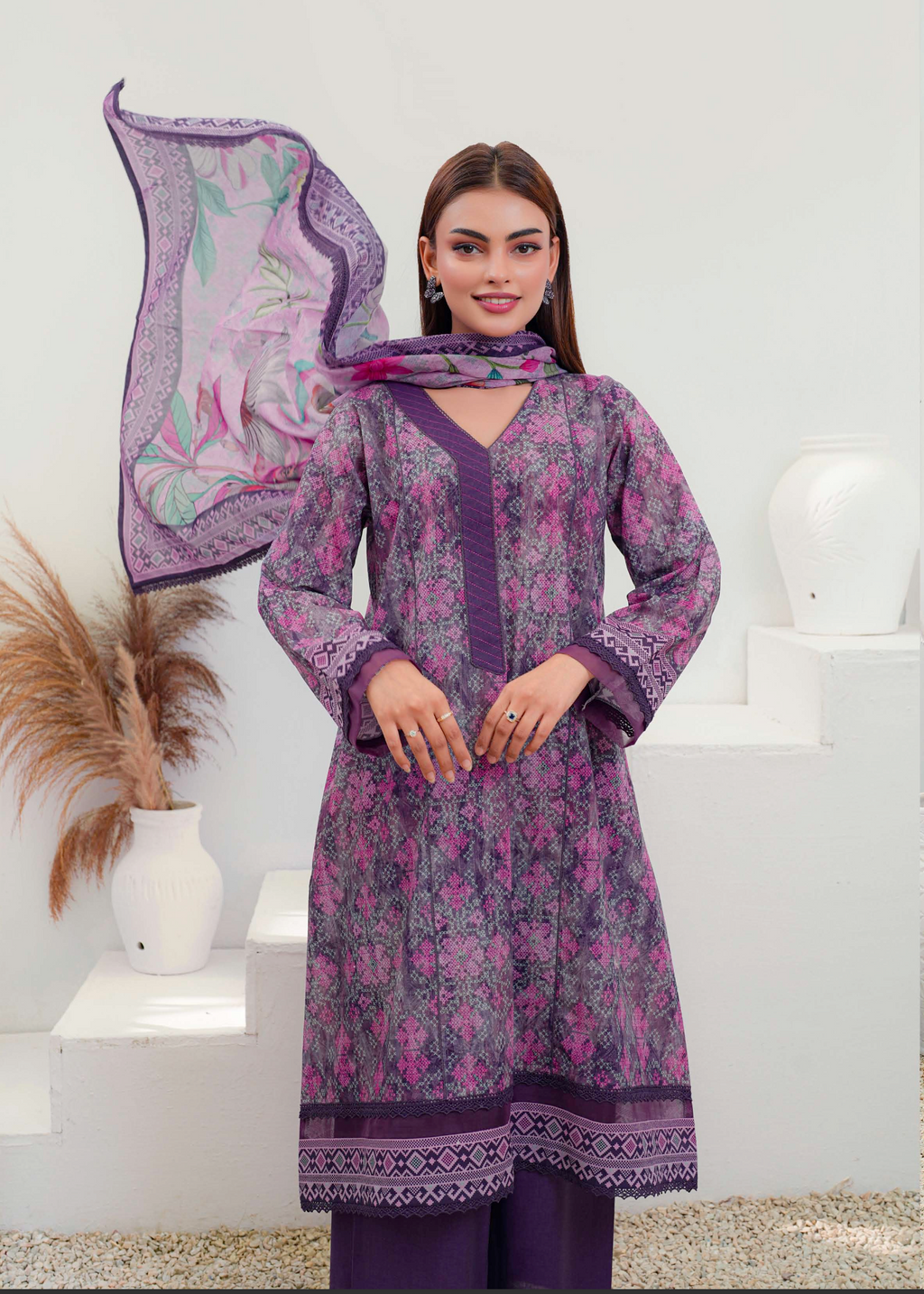 HARDIN VOL-2 Article 5 — Kalal Digital Print Lawn Suit | Noorvia Pakistan