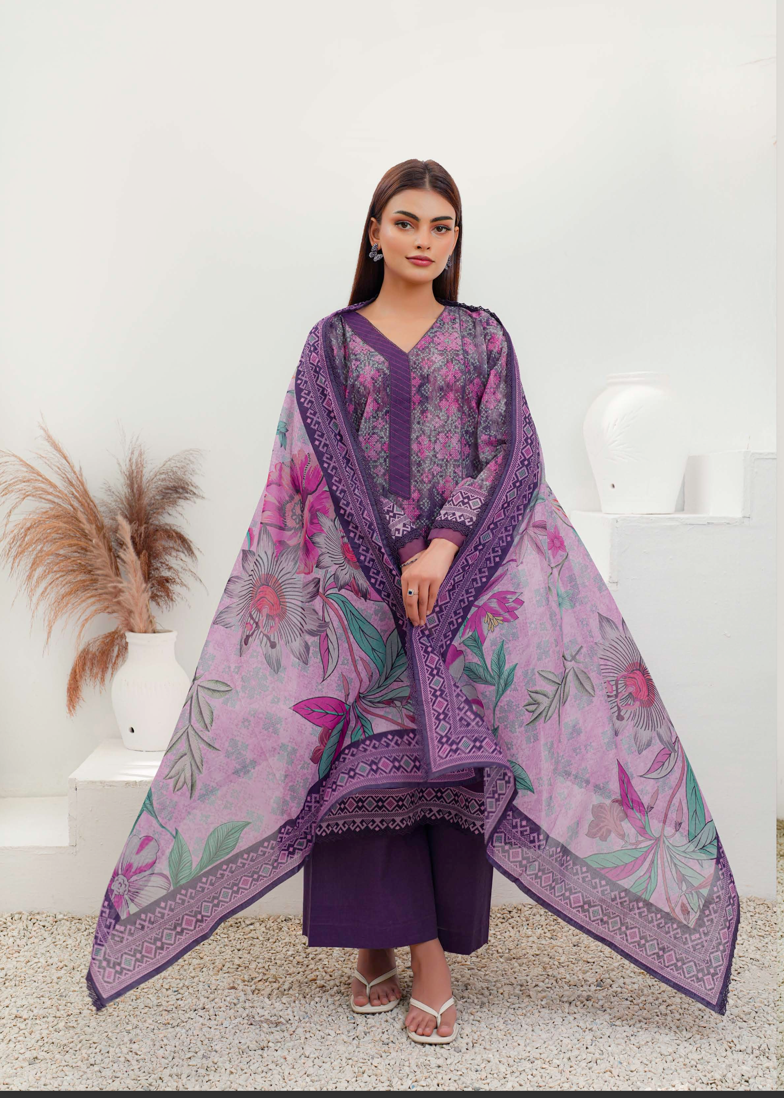 HARDIN VOL-2 Article 5 — Kalal Digital Print Lawn Suit | Noorvia Pakistan