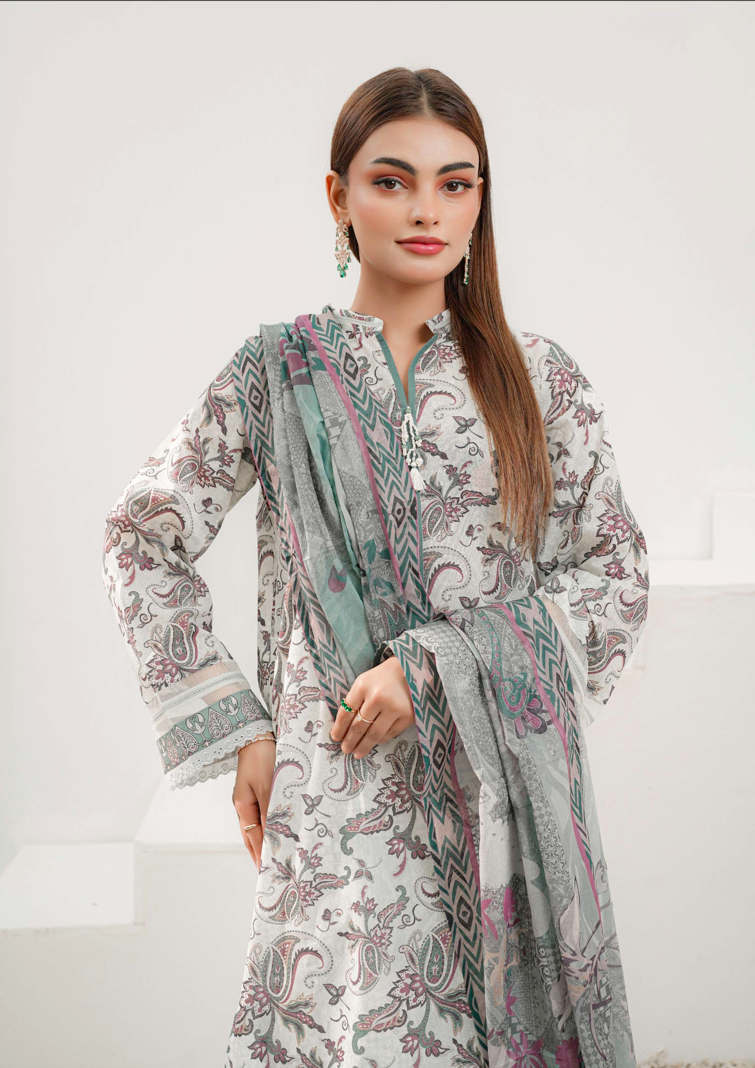 HARDIN VOL-2 Article 1 — Kalal Digital Print Lawn Suit | Noorvia Pakistan
