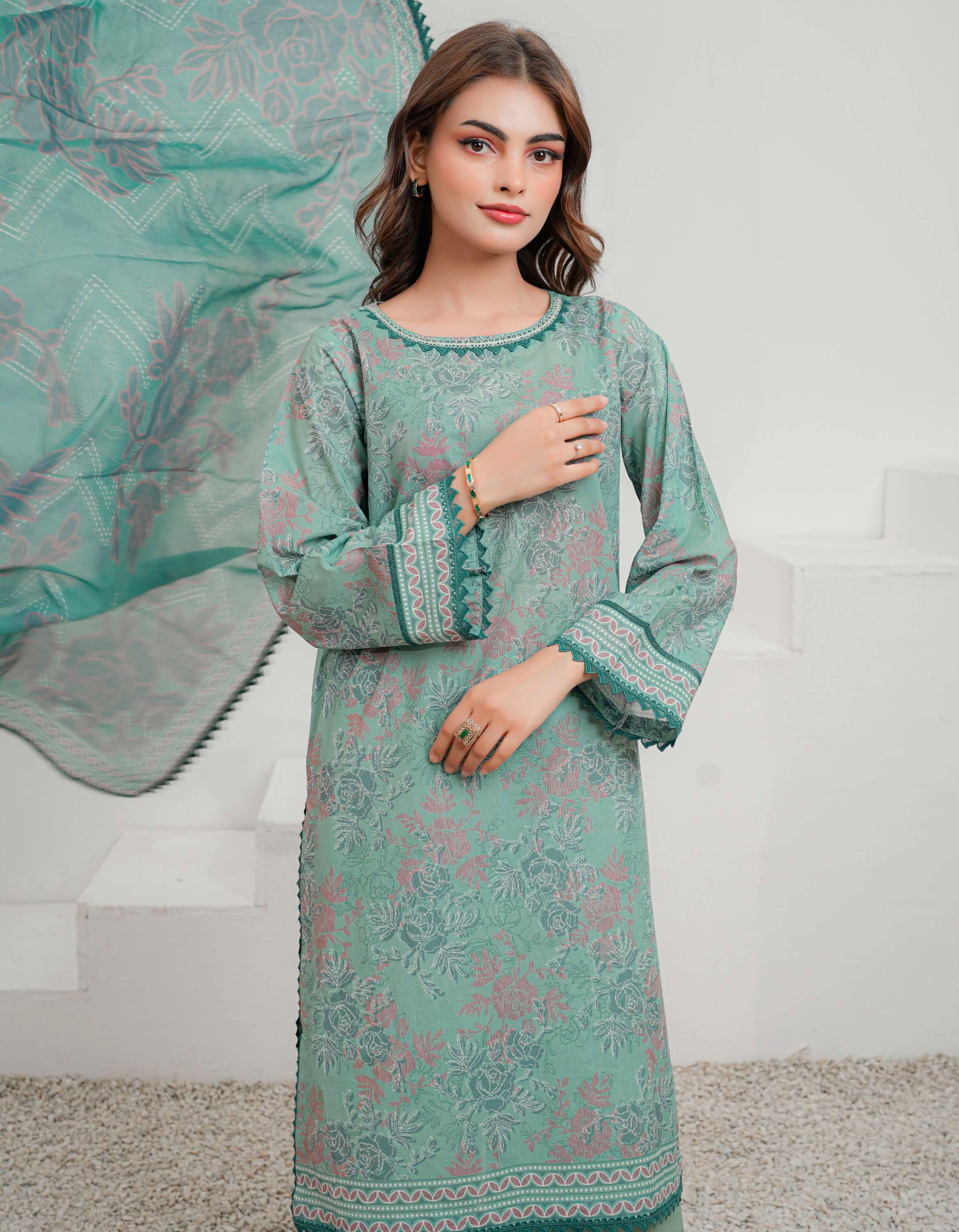 HARDIN VOL-2 Article 7 — Kalal Digital Print Lawn Suit | Noorvia Pakistan