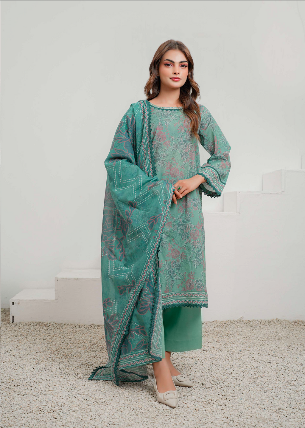 HARDIN VOL-2 Article 7 — Kalal Digital Print Lawn Suit | Noorvia Pakistan