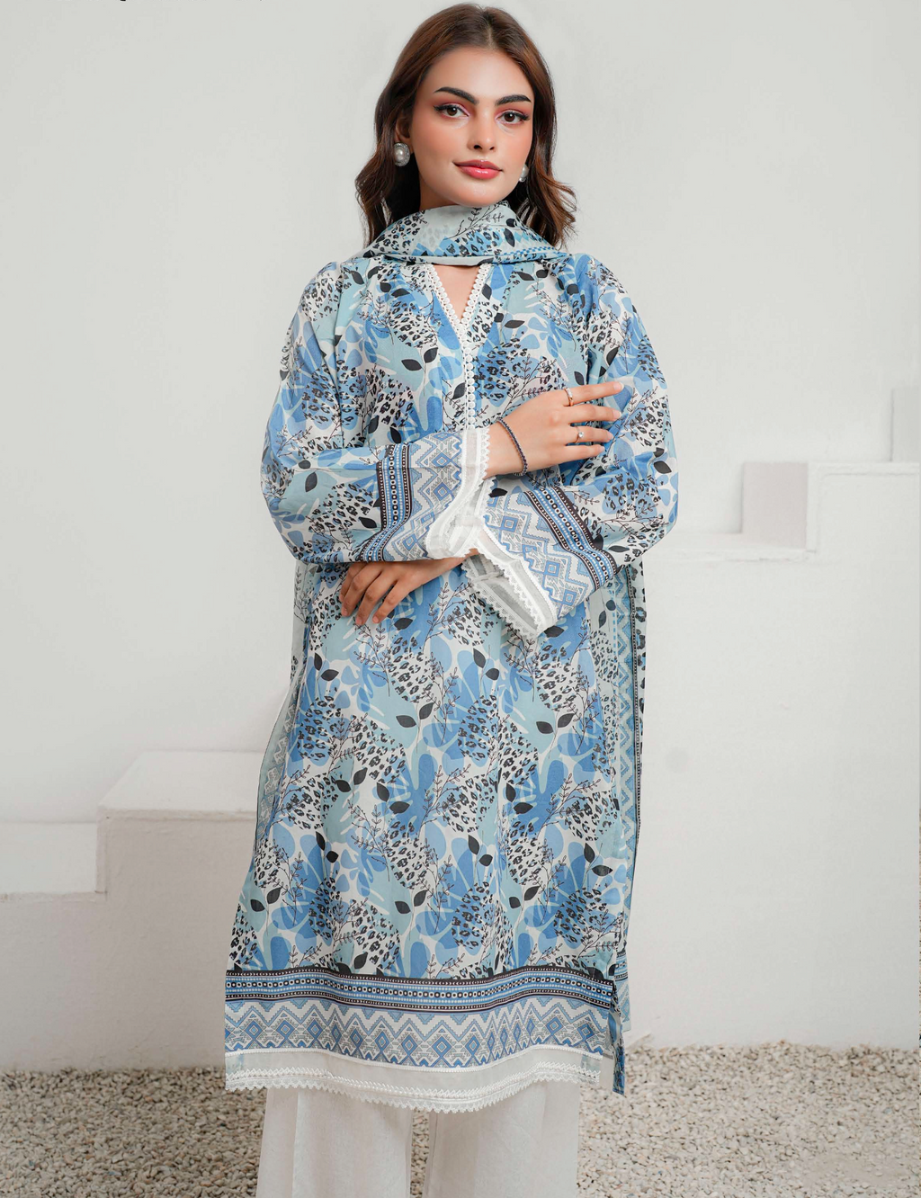 HARDIN VOL-2 Article 8 — Kalal Digital Print Lawn Suit | Noorvia Pakistan