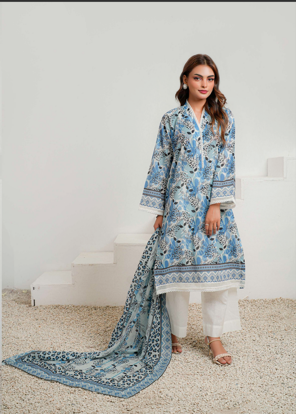 HARDIN VOL-2 Article 8 — Kalal Digital Print Lawn Suit | Noorvia Pakistan
