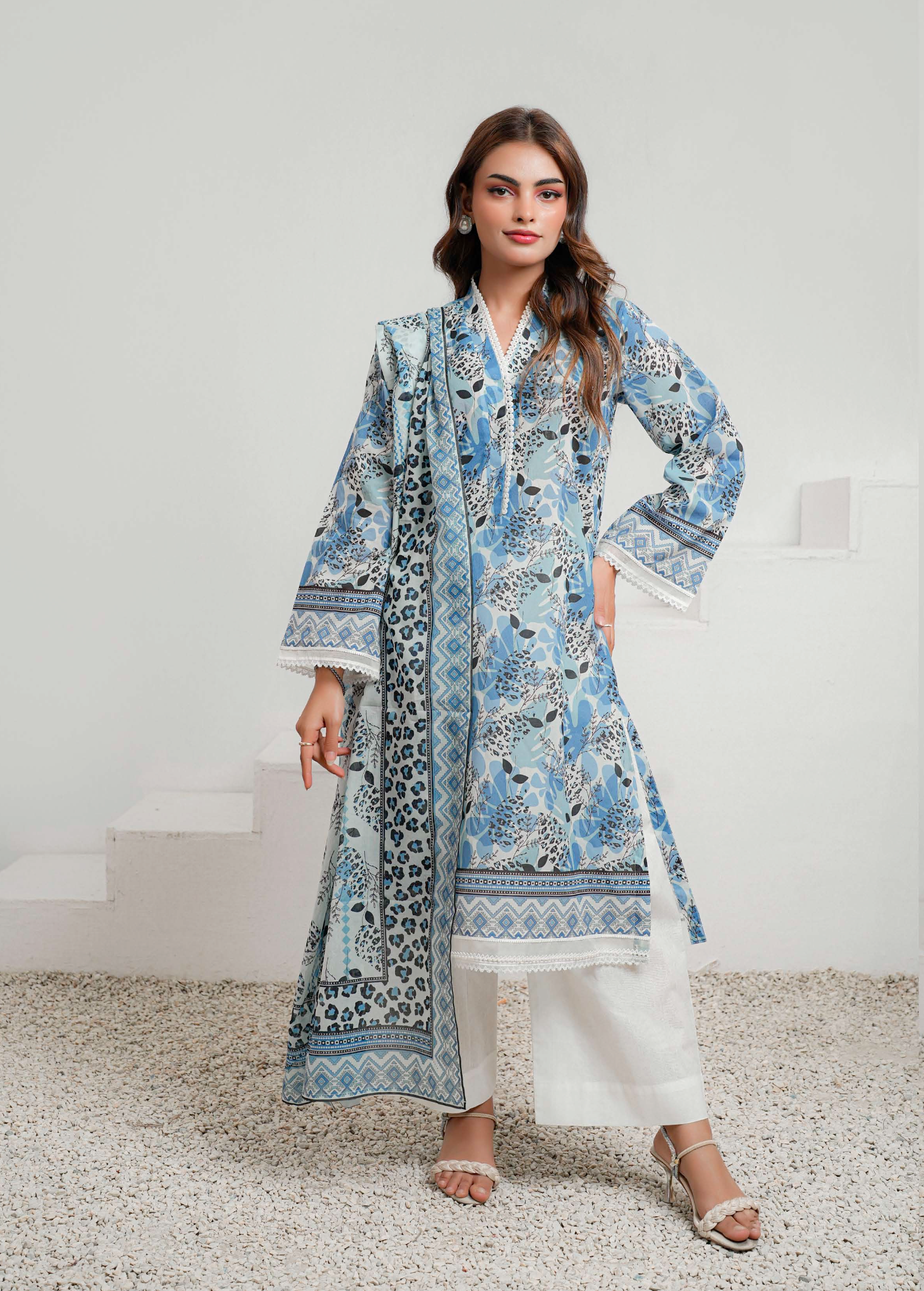 HARDIN VOL-2 Article 8 — Kalal Digital Print Lawn Suit | Noorvia Pakistan