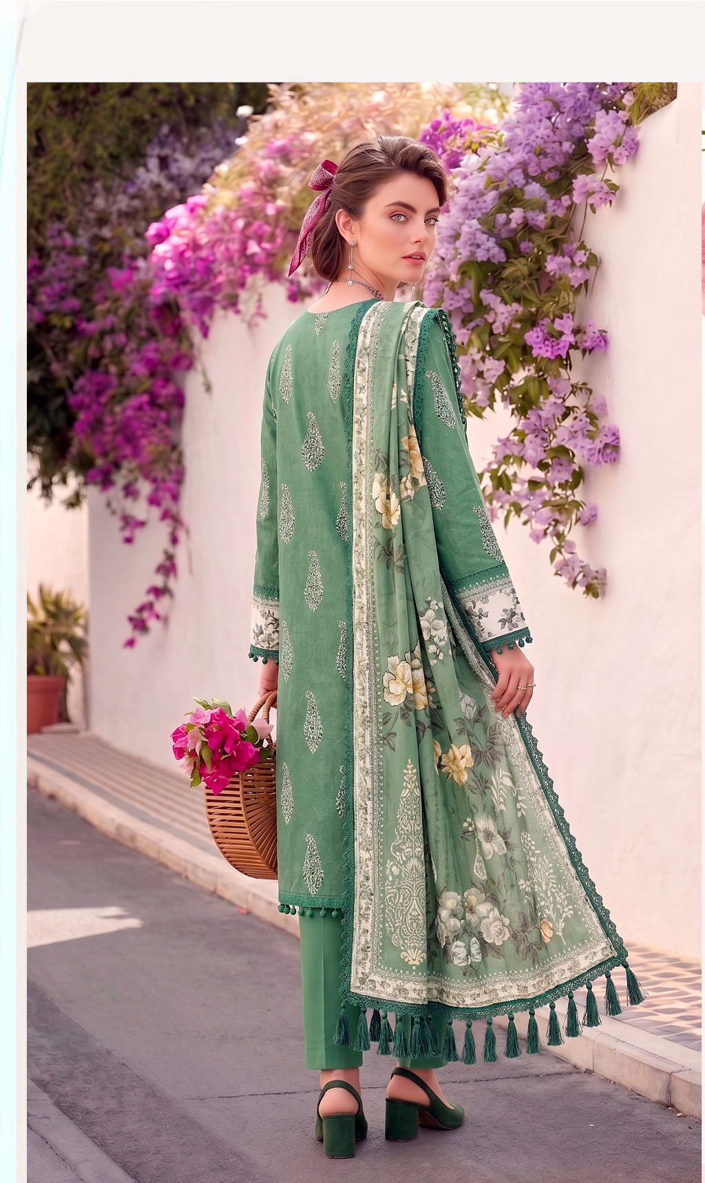 Abisha Fabrics Ethnic Prints Vol-73 — JEWEL