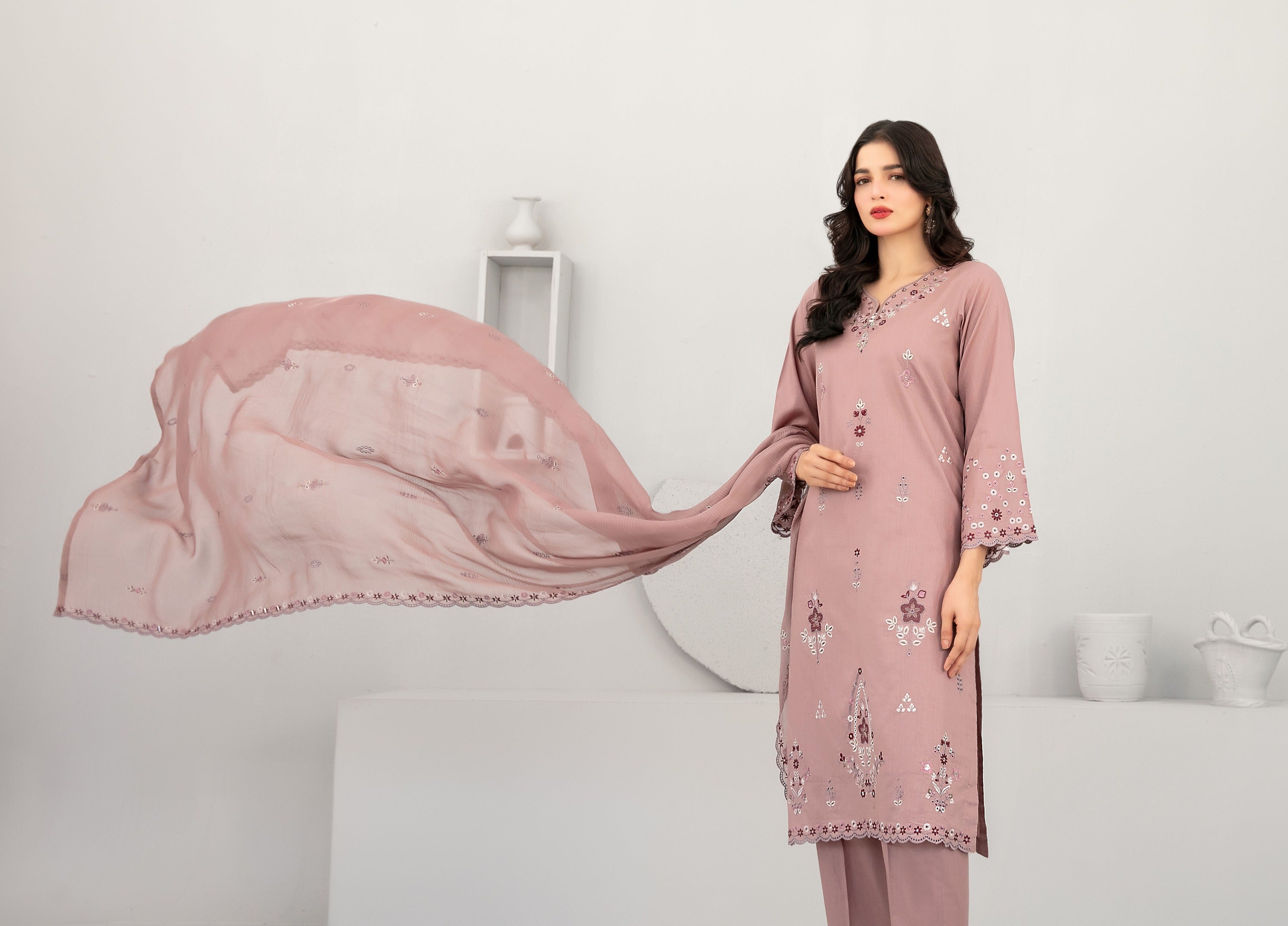 Hayya Vol-1 D-3144 (Dusty Pink): gallery 1
