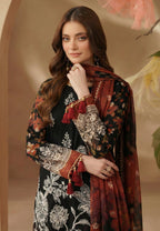 Sobia Waseem BELLA 0.5 VOL-2688 Design 01 Unstitched Lawn Suit - Sobia Waseem unstitched lawn suit image 4
