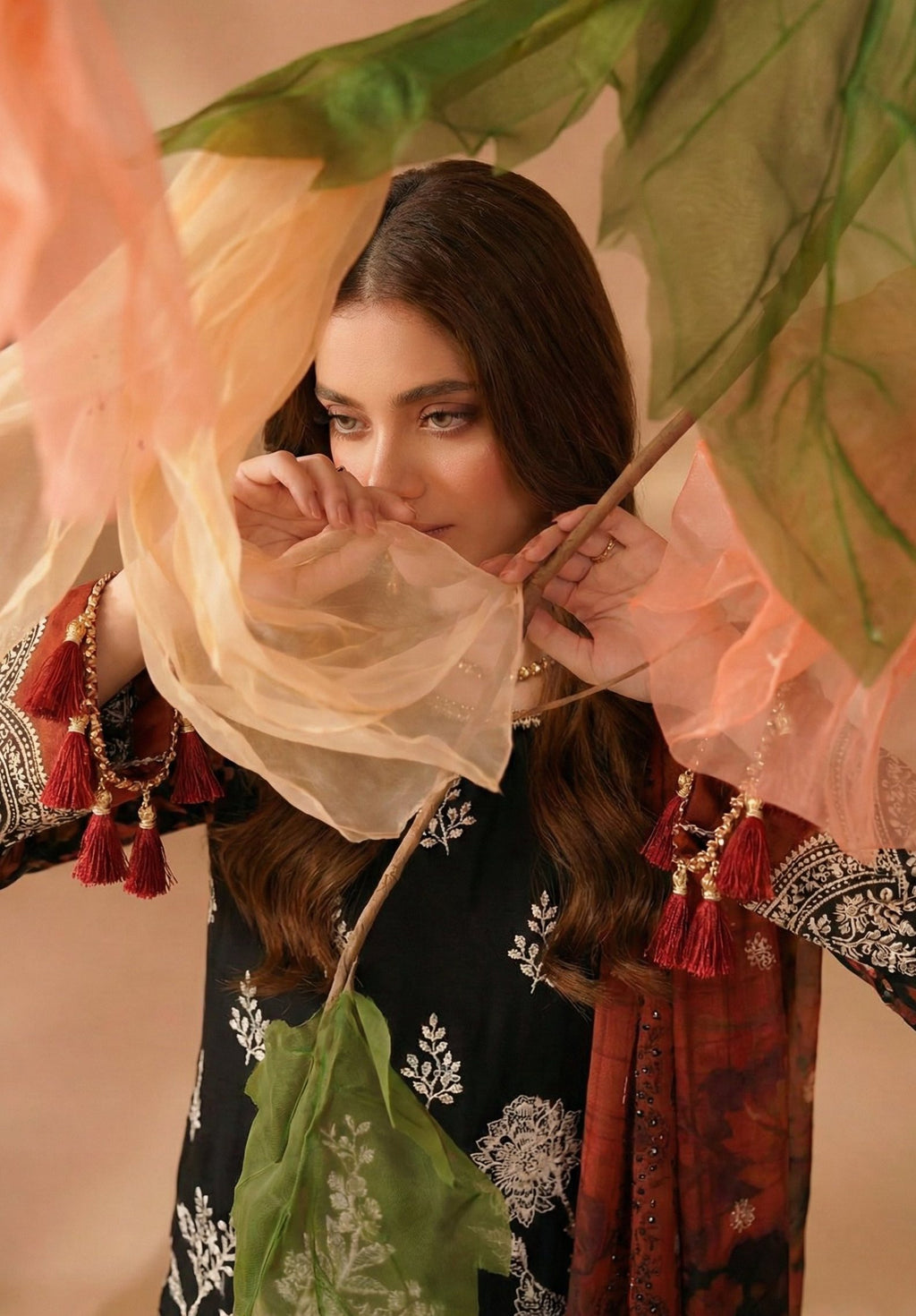 Sobia Waseem BELLA 0.5 VOL-2688 Design 02 Unstitched Lawn Suit - Sobia Waseem unstitched lawn suit image 1