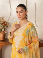 Sobia Waseem RANG BARI VOL-2672 Design 02 Unstitched Lawn Suit - Sobia Waseem unstitched lawn suit image 1