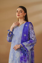 Sobia Waseem BELLA 0.5 VOL-2688 Design 02 Unstitched Lawn Suit - Sobia Waseem unstitched lawn suit image 4