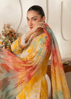 Sobia Waseem RANG BARI VOL-2672 Design 02 Unstitched Lawn Suit - Sobia Waseem unstitched lawn suit image 4