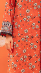 Gull-E-Rukh Trace VOL-642 Design 02 Unstitched Lawn Suit - Gull-E-Rukh unstitched lawn suit image 8