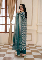 Bin Iqbal V-611 Design 02 Unstitched Lawn Suit - Bin Iqbal unstitched lawn suit image 7