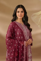 Sobia Waseem BELLA 0.5 VOL-2688 Design 03 Unstitched Lawn Suit - Sobia Waseem unstitched lawn suit image 1