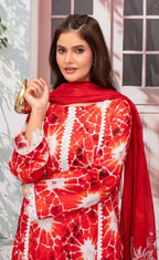Gull-E-Rukh Milky Book 650 Design 03 Unstitched Lawn Suit - Gull-E-Rukh unstitched lawn suit image 1