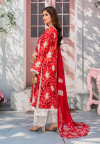 Gull-E-Rukh Milky Book 650 Design 03 Unstitched Lawn Suit - Gull-E-Rukh unstitched lawn suit image 5