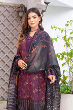 Sobia Waseem RANG BARI VOL-2672 Design 05 Unstitched Lawn Suit - Sobia Waseem unstitched lawn suit image 1
