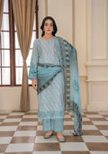 Bin Iqbal V-611 Design 05 Unstitched Lawn Suit - Bin Iqbal unstitched lawn suit image 1