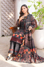 Sobia Waseem RANG BARI VOL-2672 Design 05 Unstitched Lawn Suit - Sobia Waseem unstitched lawn suit image 2