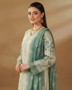 Sobia Waseem BELLA 0.5 VOL-2688 Design 06 Unstitched Lawn Suit - Sobia Waseem unstitched lawn suit image 4