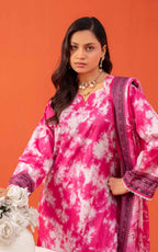 Gull-E-Rukh Trace VOL-642 Design 06 Unstitched Lawn Suit - Gull-E-Rukh unstitched lawn suit image 4