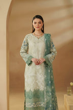 Sobia Waseem BELLA 0.5 VOL-2688 Design 07 Unstitched Lawn Suit - Sobia Waseem unstitched lawn suit image 2