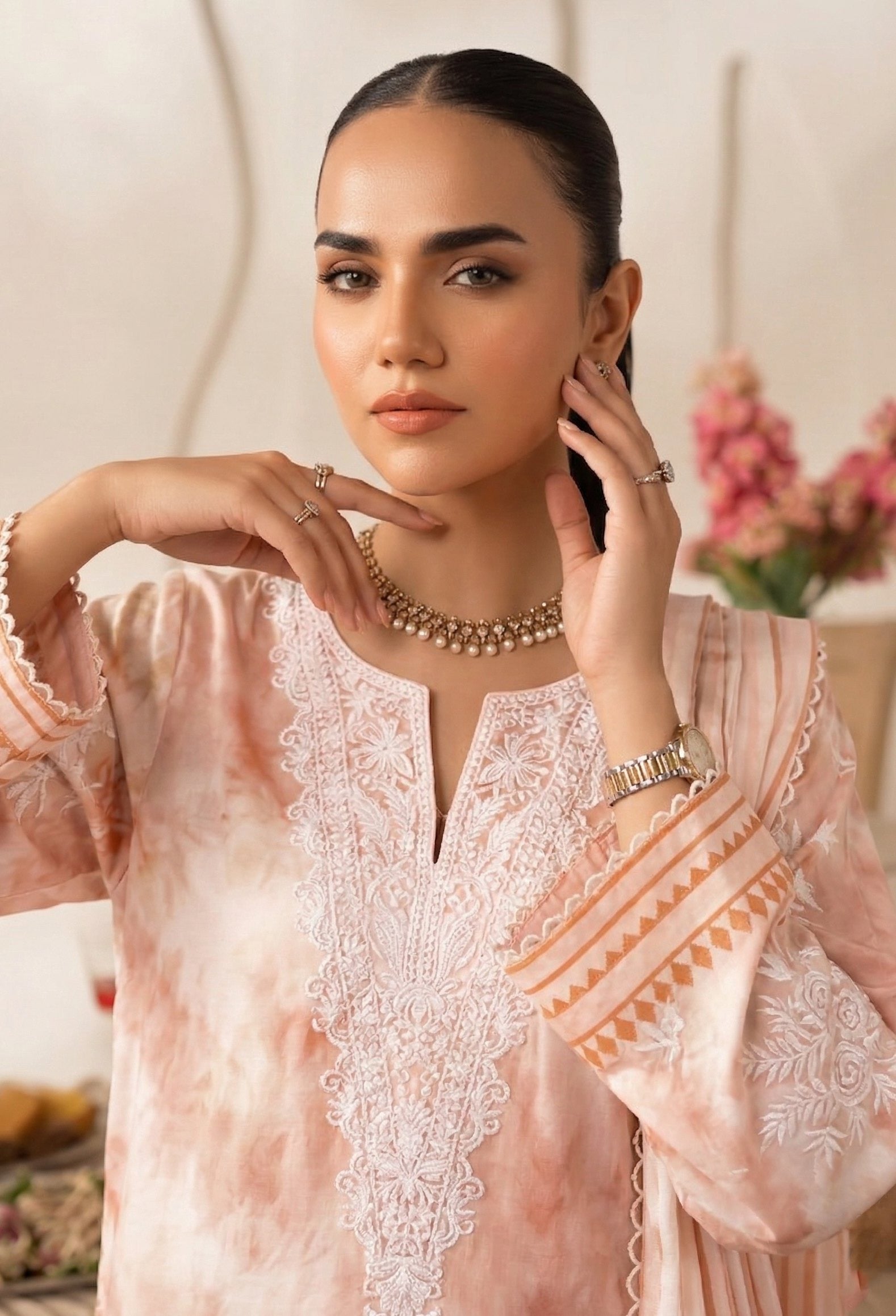 Sobia Waseem RANG BARI VOL-2672 Design 07 Unstitched Lawn Suit - Sobia Waseem unstitched lawn suit image 2