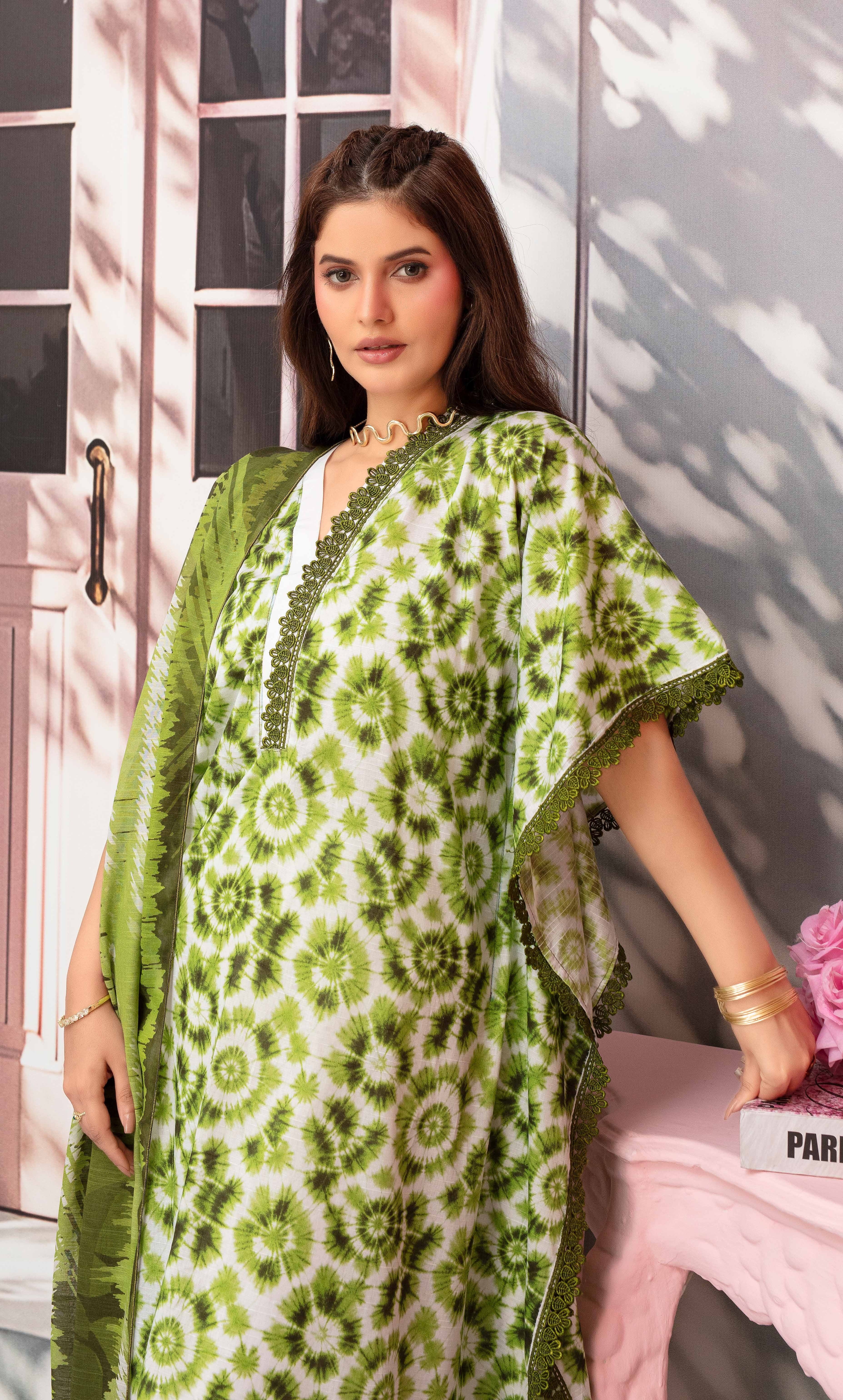 Gull-E-Rukh Milky Book 650 Design 07 Unstitched Lawn Suit - Gull-E-Rukh unstitched lawn suit image 1