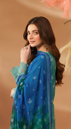 Sobia Waseem BELLA 0.5 VOL-2688 Design 07 Unstitched Lawn Suit - Sobia Waseem unstitched lawn suit image 6