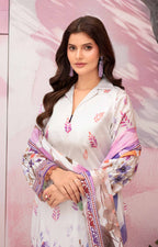 Gull-E-Rukh Florance VOL-646 Design 08 Unstitched Lawn Suit - Gull-E-Rukh unstitched lawn suit image 3
