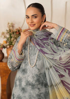 Sobia Waseem RANG BARI VOL-2672 Design 08 Unstitched Lawn Suit - Sobia Waseem unstitched lawn suit image 4